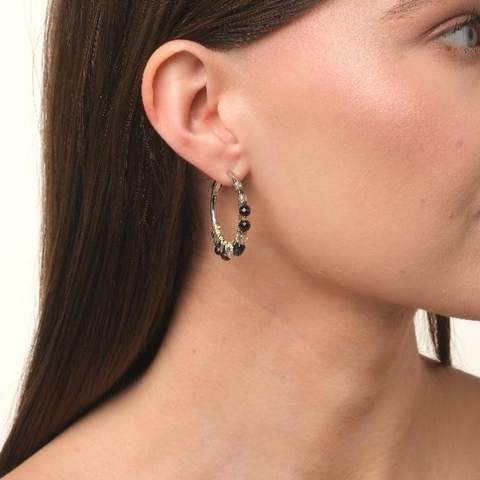 Серьги «Анти» 3 см